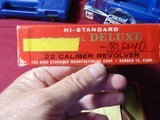 HIGH STANDARD R-107 SENTINEL DELUXE REVOLVER 22LR NICKEL W/BOX - 14 of 15