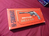 HIGH STANDARD R-107 SENTINEL DELUXE REVOLVER 22LR NICKEL W/BOX - 15 of 15