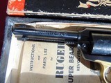Sold -RUGER SUPER BEARCAT REVOLVER 22LR MADE IN 1972 WITH BOX - 3 of 15