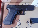 SALE PENDING JOE-- GLOCK 17 OPERATION DESERT STORM 1 OF 1000 COMMEMORATIVE SEMI AUTO PISTOL WITH DISPLAY - 11 of 21