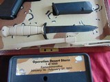 SALE PENDING JOE-- GLOCK 17 OPERATION DESERT STORM 1 OF 1000 COMMEMORATIVE SEMI AUTO PISTOL WITH DISPLAY - 6 of 21