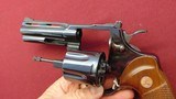sold j. baitman--COLT PYTHON 357 MAGNUM REVOLVER 4" MADE 1974 - 23 of 25