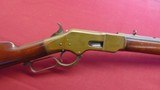 Sold Hank —WINCHESTER MODEL 1866 LEVER ACTION RIFLE 44 HENRY BRASS FRAME MADE IN 1874 - 1 of 23