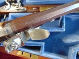 SOLD LARRY- ALEXANDER HAMILTON - AARON BURR .54 CALIBER FLINTLOCK DUELING PISTOLS WITH CASE - 11 of 15