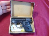 Sale pending- Jerome-COLT MODEL 1908 VEST POCKET SEMI AUTO PISTOL 25ACP WITH BOX - 1 of 17