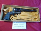 COLT SINGLE ACTION ARMY 7 1/2" REVOLVER MADE 1956 1ST YEAR 2ND GEN