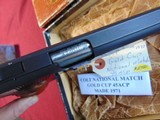COLT MK VI GOLD CUP NATIONAL MATCH 45ACP SEMI AUTO PISTOL MADE 1971 - 10 of 16