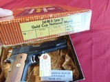 COLT MK VI GOLD CUP NATIONAL MATCH 45ACP SEMI AUTO PISTOL MADE 1971 - 15 of 16