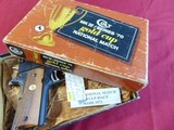 COLT MK VI GOLD CUP NATIONAL MATCH 45ACP SEMI AUTO PISTOL MADE 1971 - 16 of 16