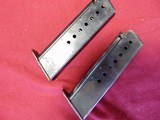 LOT OF TWO - GERMAN P38 MAGAZINES