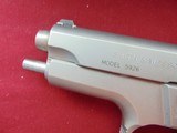 SMITH & WESSON MODEL 5926 STAINLESS SEMI AUTO PISTOL 9MM " 1990 NEW OLD STOCK' - 8 of 15