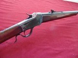Sale pending WINCHESTER MODEL 1885 LOW WALL SINGLE SHOT RIFLE - ANTIQUE MADE IN 1898 - 1 of 21