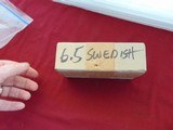 sale pendingSWEDISH LJUNGMAN 6.5 x 55 AMMO ( 65RDS) - 2 of 3