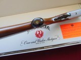 SALE PENDING - JOE F. -- RUGER RED LABEL “FIFTIETH ANNIVERSARY” 28 GA. HAS GOLD GROUSE IN FLIGHT ON THE RECEIVER, 28” BARRELS - 14 of 25