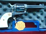 COLT SINGLE ACTION ARMY CUSTOM SHOP GOLD ENHANCED - NICE ! - 3 of 15