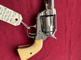 COLT SINGLE ACTION ARMY REVOLVER 38-40 W.C.F. 1ST GEN MADE 1924 IVORY GRIPS - 10 of 19