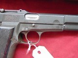 sale pending - stefan -BROWNING INGLIS HIGH POWER MK I SEMI AUTO PISTOL 9MM WITH STOCK - 3 of 25