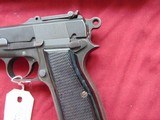 sale pending - stefan -BROWNING INGLIS HIGH POWER MK I SEMI AUTO PISTOL 9MM WITH STOCK - 15 of 25