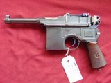 sale pending - walter -MAUSER C96 BROOMHANDLE SEMI AUTO PISTOL 7.63MM - 5 of 12