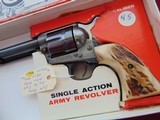 Sale pending —COLT 2ND GENERATION SINGLE ACTION ARMY REVOLVER 45COLT MADE 1962 - 3 of 21