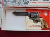 Sale pending —COLT 2ND GENERATION SINGLE ACTION ARMY REVOLVER 45COLT MADE 1962 - 20 of 21