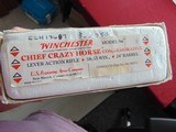 sale pending -- t. james- WINCHESTER 94 LEVER ACTION COMMEMORATIVE CHIEF CRAZY HORSE 38-55 WIN - 20 of 20