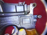 GERMAN MAUSER C96 BROOMHANDLE SEMI AUTO PISTOL 7.63mm - 14 of 25