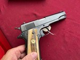 Sale pending- Fausto -COLT COMMERICAL PRE WAR1911 SEMI AUTO PISTOL 45ACP MADE IN 1919 - 5 of 16