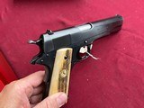 Sale pending- Fausto -COLT COMMERICAL PRE WAR1911 SEMI AUTO PISTOL 45ACP MADE IN 1919 - 8 of 16