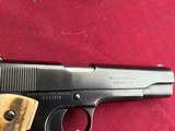 Sale pending- Fausto -COLT COMMERICAL PRE WAR1911 SEMI AUTO PISTOL 45ACP MADE IN 1919 - 7 of 16