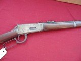 WINCHESTER MODEL 1894 LEVER ACTION SADDLE RING CARBINE 25-35 W.C.F. MADE 1919 - 3 of 23