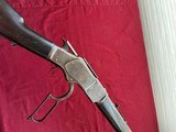 SALE PENDING --WINCHESTER MODEL 1873 LEVER ACTION RIFLE 22 SHORT - MADE IN 1887 - 2 of 24