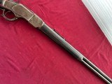 SALE PENDING --WINCHESTER MODEL 1873 LEVER ACTION RIFLE 22 SHORT - MADE IN 1887 - 3 of 24