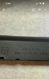 UNION SWITCH & SIGNAL
U.S. ARMY 1911A1 MILITARY SLIDE ( NEW WRAPPED IN COSMOLINE ) - 13 of 19