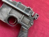 sale pending - bruce- MAUSER C96 BROOMHANDLE SEMI AUTO PISTOL 9MM - 4 of 19