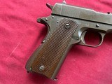 sales pending - jeff- COLT 1911 A1 U.S. ARMY SEMI AUTO PISTOL 45 ACP MADE 1943 G.H.D. MILITARY INSPECTOR - 5 of 22