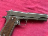 sales pending - jeff- COLT 1911 A1 U.S. ARMY SEMI AUTO PISTOL 45 ACP MADE 1943 G.H.D. MILITARY INSPECTOR - 4 of 22