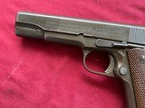 sales pending - jeff- COLT 1911 A1 U.S. ARMY SEMI AUTO PISTOL 45 ACP MADE 1943 G.H.D. MILITARY INSPECTOR - 6 of 22