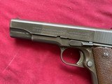 sales pending - jeff- COLT 1911 A1 U.S. ARMY SEMI AUTO PISTOL 45 ACP MADE 1943 G.H.D. MILITARY INSPECTOR - 2 of 22