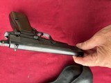 BELGIUM BROWNING HIGH POWER 9MM SEMI AUTO PISTOL W/ POLICE HOLSTER - 10 of 17