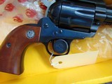EARLY 3 - SCREW RUGER BLACKHAWK REVOLVER 7 1/2" BARREL 30 CARBINE MADE 1971 - 3 of 13