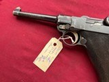 GERMAN DWM 1900 AMERICAN EAGLE P08 LUGER SEMI AUTO PISTOL 30 LUGER DISHED TOGGLE - 11 of 18