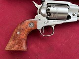sale pending - james- RUGER STAINLESS OLD ARMY REVOLVER 45 CALIBER , COMES WITH 45LC CYLINDER - 7 of 21