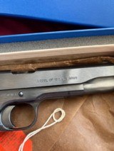 COLT WWI1911 GOVERNMENT MODEL U.S. ARMY SEMI AUTO PISTOL 45ACP " CARBONIA BLUE FINISH " - 6 of 17