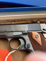 COLT WWI1911 GOVERNMENT MODEL U.S. ARMY SEMI AUTO PISTOL 45ACP " CARBONIA BLUE FINISH " - 7 of 17