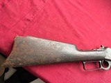 SALE PENDING - RALPH - MARLIN MODEL 1893 LEVER ACTION RIFLE 38-55 - ANTIQUE - 13 of 15