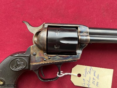 COLT SINGLE ACTION ARMY REVOLVER 3RD GEN 357 MAGNUM 7 1/2