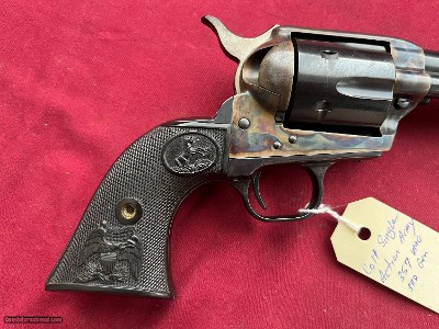 COLT SINGLE ACTION ARMY REVOLVER 3RD GEN 357 MAGNUM 7 1/2