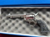 SALE PENDING - HORACIO- COLT SINGLE ACTION ARMY 45LC NICKEL FINISH 5 1/2