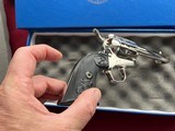 SALE PENDING - HORACIO- COLT SINGLE ACTION ARMY 45LC NICKEL FINISH 5 1/2